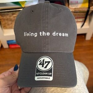47 Brand Dark Gray 'Living the Dream' Cap